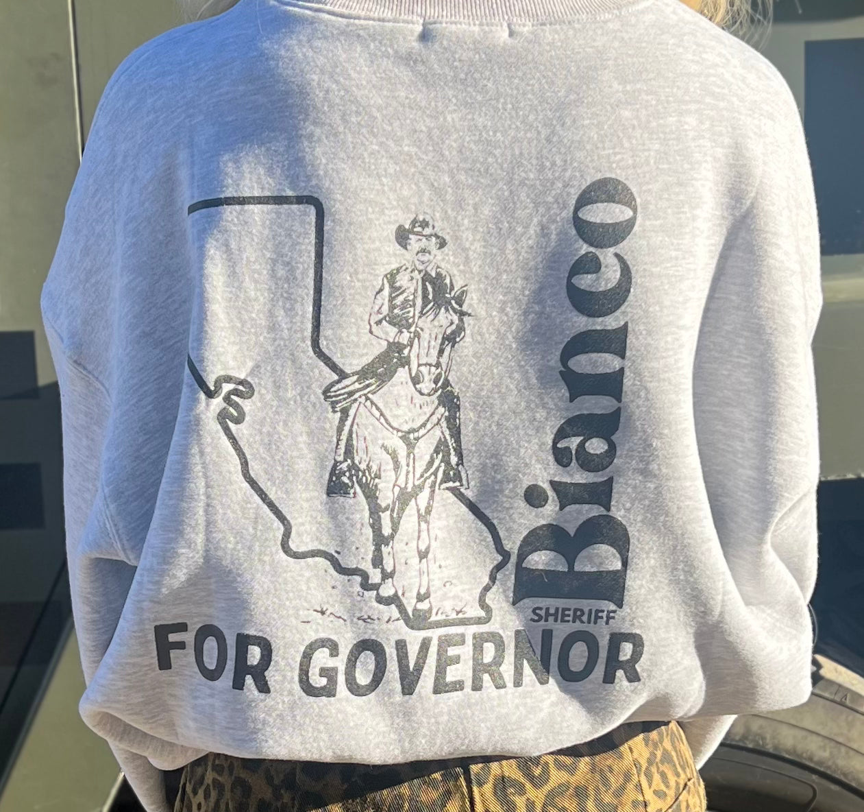 Sheriff for Governor Crewneck