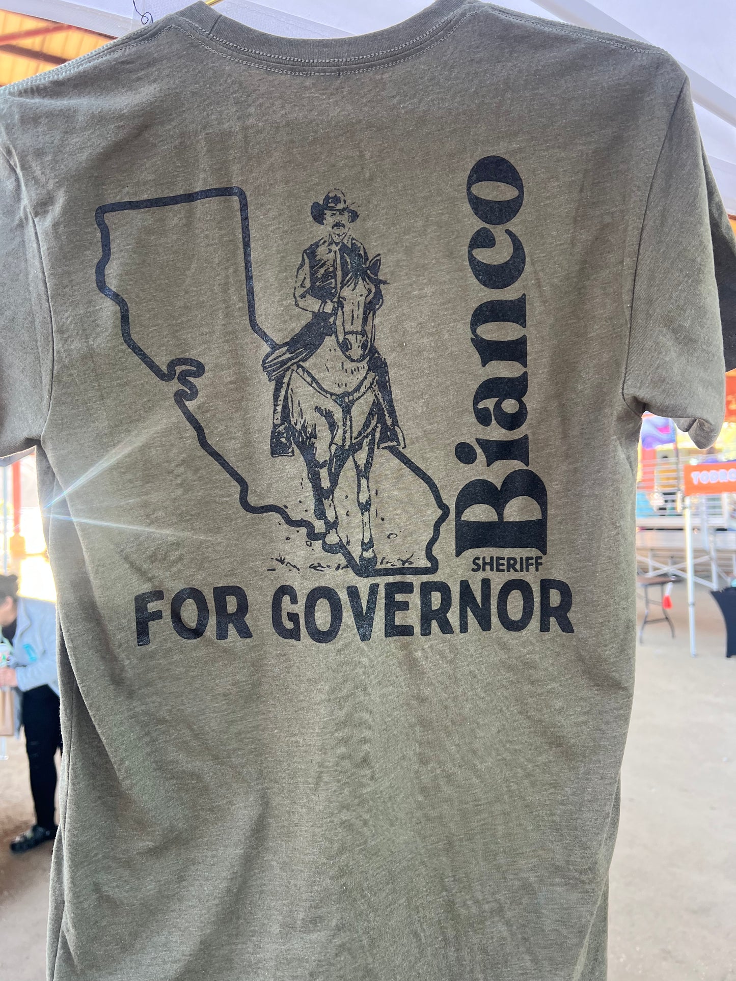 Sheriff for Governor Tee