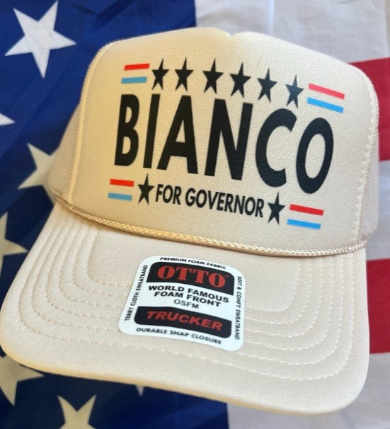 Bianco Stars and Stripes Trucker